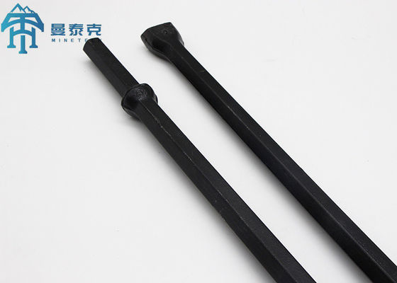 Hex Hollow H25 Integral Drill Rod Rock Drill Rod สําหรับการขุดเหมืองอุโมงค์หินหิน