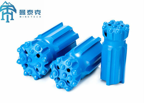 T45 Hard Rock Drilling ทังสเตนคาร์ไบด์ปุ่ม Retrac Bit สำหรับการขุดใต้ดิน