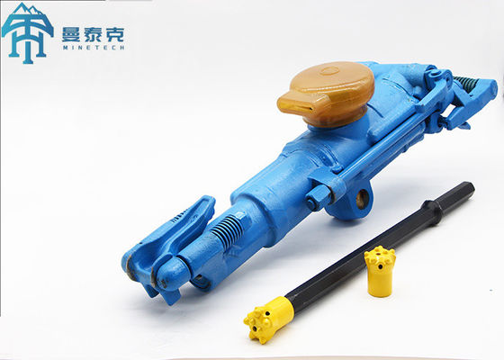 YT28 เครื่องมือไฟฟ้าลม Jack Hammer Handheld Rock Drilling Tools 50mm