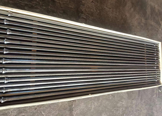 โลหะคาร์บอนสแตนเลส Integral Drill Rod ความสามารถในการบรรทุกสูง การแปรรูป forgings