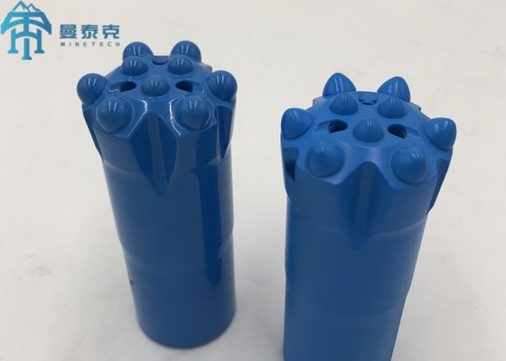 T51 102mm Thread Button Drill Bit อะไหล่เครื่องขุดแร่ที่จําเป็นสําหรับการเจาะรู
