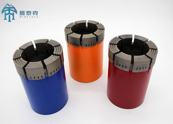 BQ Geological Mining Diamond Core Drill Bit สำหรับเครื่องมือเจาะ Hard Rock Core