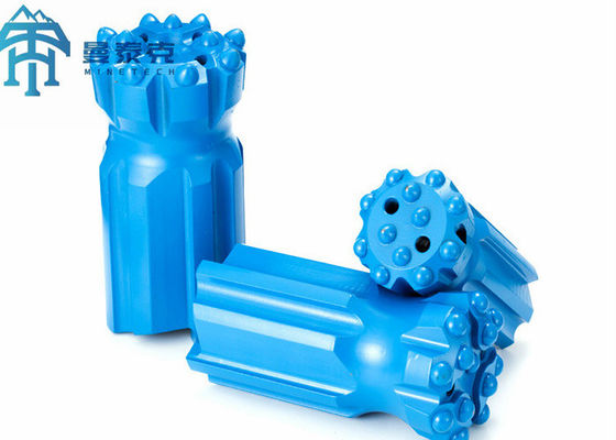 บิตปุ่ม Retrac เหล็กโลหะผสม 45CrMo คุณภาพสูงสำหรับการขุดใต้ดิน