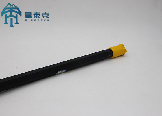 H25 อุปกรณ์เจาะหินแบบกระดูกหิน Hexagonal Drill Rod สําหรับการเหมืองแร่และแร่หิน