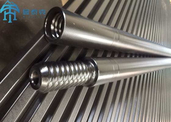 งานก่อสร้างความเร็วสว่านเกลียว 3.66m M / F การเชื่อมต่อ R32 -Round 32- R32