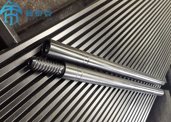 T45 เกลียวขยายสว่านร็อด Mf Rock Steel