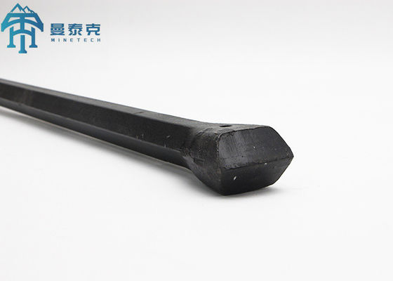 Integral Hex H22 Rock Drill Rod ความยาว 1200 มม. + เส้นผ่านศูนย์กลาง 38 มม. สำหรับการเจาะหินด้วยลม