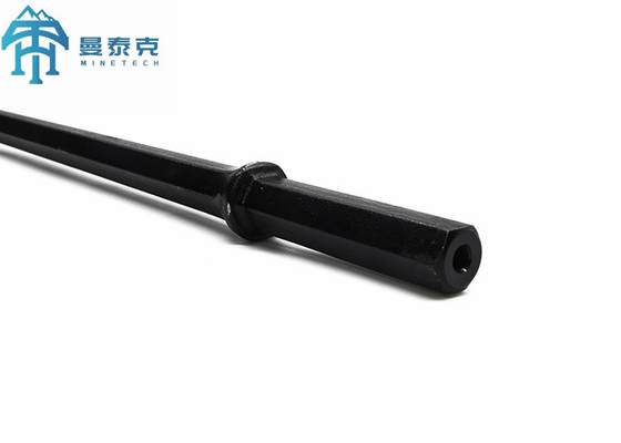 19 มิลลิเมตร พนูเมติก Hexagonal Chisel Bit Integral Steel Drill Rod สําหรับการเจาะรู Smaill