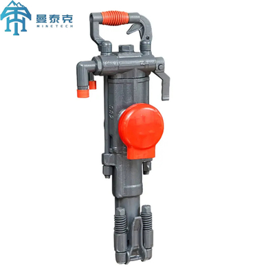การปั้น S82 เครื่องมือเจาะหิน พลังงาน Pneumatic กับ FT160A Airleg