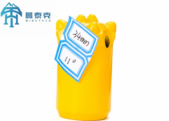 เครื่องมือพ่น 36 มม. 11 องศาเรียวปุ่มบิตบิตเจาะหิน