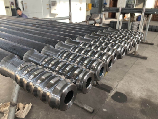Top Hammer Rock Tools R32 Hex Extension Thread Drill Rod สําหรับการทําเหมืองแร่และการขุดหิน