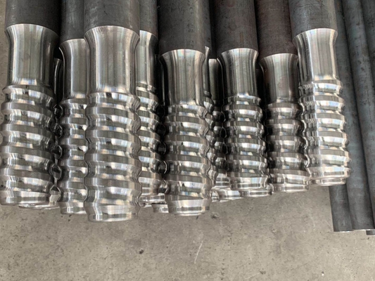 Top Hammer Rock Tools R32 Hex Extension Thread Drill Rod สําหรับการทําเหมืองแร่และการขุดหิน