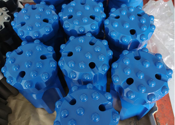 หน้าเรียบ 89mm T51 Thread Button Bit สําหรับเหมืองแร่ใต้ดิน