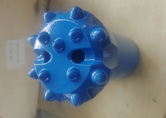T45 102mm หินเจาะ Thread Button Bit สําหรับการเหมืองแร่ใต้ดิน