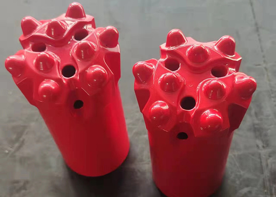 R32 76mm 45CrNi บิตปุ่มเส้นกับ 13 คาร์ไบด์สําหรับเครื่องมือเจาะหมักสูง