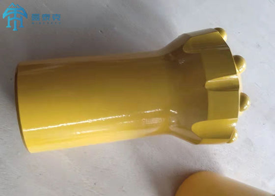 76mm T38 T45 R32 Thread Button Bit Rock Drilling สําหรับการขุดหินและการทําเหมืองแร่