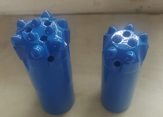 76mm T45 ปกติกระโปรงเส้นกระดุมปุ่ม Bit Forging สําหรับเข้าใจเหมืองแร่