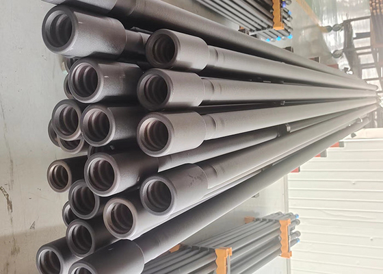 รูปทรงกลม กระดานขยาย การเหมืองแร่ เครื่องมือเจาะหิน T38 Thread Drill Rod