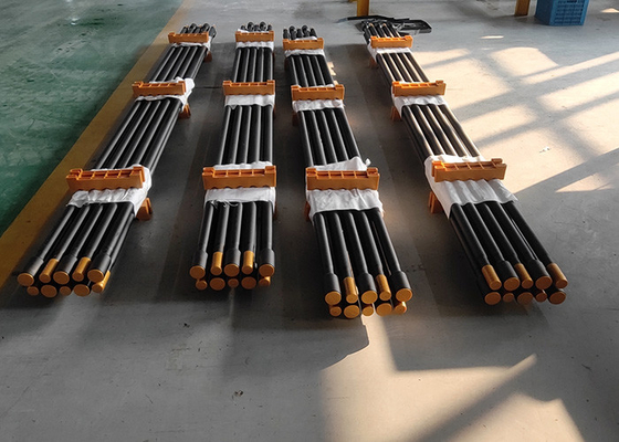 Top Hammer หินเครื่องมือ Thread ไม้เจาะ 6500mm H25 สําหรับการเจาะรู