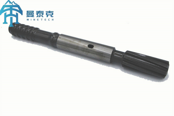 Thread T38 Shank Adapter for Tunneling Top Hammer Drill Tools with 380mm Length for Drifting and Tunneling Applications เครื่องมือเจาะหมัดบนที่มีความยาว 380 มม สําหรับการเคลื่อนไหวและการเจาะอุโมงค์