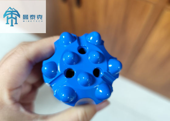 R32 ขนาด 51 มิลลิเมตร กระดุมขัดเส้นสําหรับการเจาะหินแข็ง