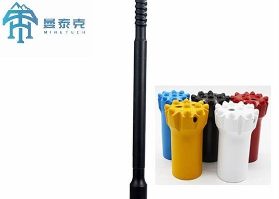 T38 Speed Rod MF 3660mm Thread Drill Rod สําหรับการเจาะหินแข็ง