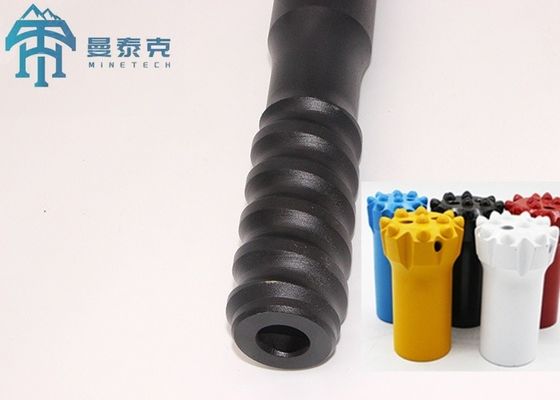 GT60 กระดานขยาย MM Thread Drill Rod Top Hammer เครื่องมือเจาะสําหรับการลอย