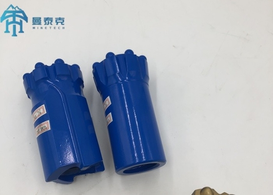 ปุ่มบัลลิสติก T45 76mm Thread ปุ่ม Bit สําหรับการเหมืองแร่และการระเบิด