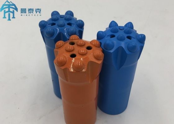 เปิด Pit Thread Button Bit ด้วย Tungsten Carbide และเหล็กสแตนเลสความแข็งแรงสูง