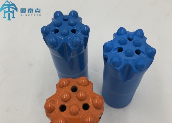 R32 48MM Thread Button Drill Bit กลมและบัลลิสติก หินเจาะ Bit