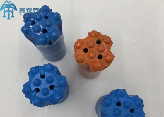89MM T45 กระดุมเส้น บีทเจาะหินแข็ง เครื่องมือการเหมืองแร่