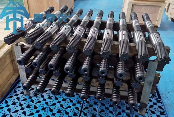 เครื่องมือขุด T51 สว่านเจาะหินอะแดปเตอร์ Shank โลหะผสมเหล็ก