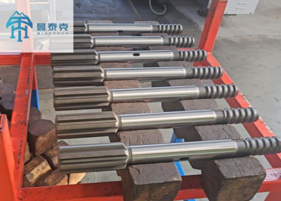 เครื่องมือขุด T51 สว่านเจาะหินอะแดปเตอร์ Shank โลหะผสมเหล็ก