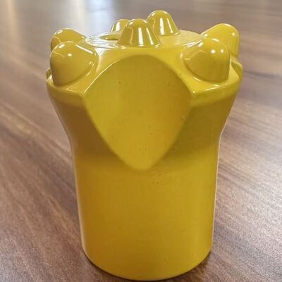 บิตเจาะหินแข็งกระชับ 7 11 12 องศา บิตเจาะปุ่มสําหรับเหมืองแร่