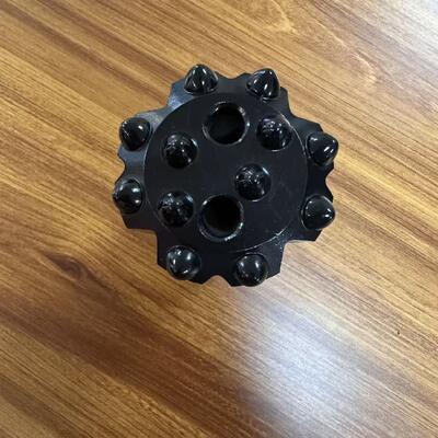 64mm T38 Thread Button Bit สําหรับการระเบิดและหินปูนและเหมืองหินมาร์บอร์