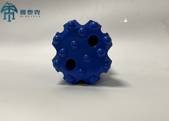 T45 76mm ถอนปุ่ม Bit การทําเหมืองแร่หรือแหลมหิน