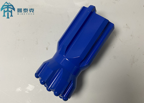 เครื่องมือการเหมืองแร่ T51 152mm หินเจาะ Bit สีฟ้า ปุ่มบอลิสติก