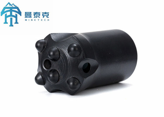 อะไหล่เครื่องจักรเหมืองแร่ กระดุมกระดุมกระดุม 7 ปุ่ม 11 องศา 38 มม สําหรับการเจาะหิน