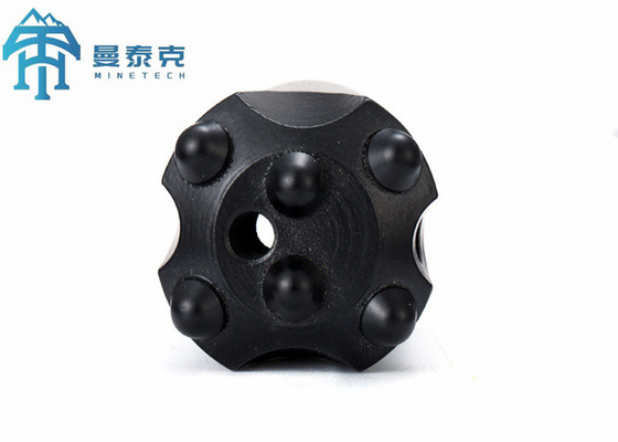 11 องศา โบรค้า 32 มิลลิเมตร 6 ปุ่ม Taper Drill Bit สําหรับการเหมืองแร่ การระเบิดอุโมงค์