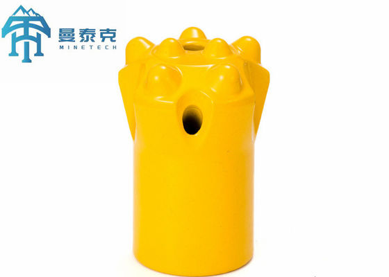 Broca Conica Tapered Rock Drilling Bit 32-43mm สำหรับเหมืองหิน