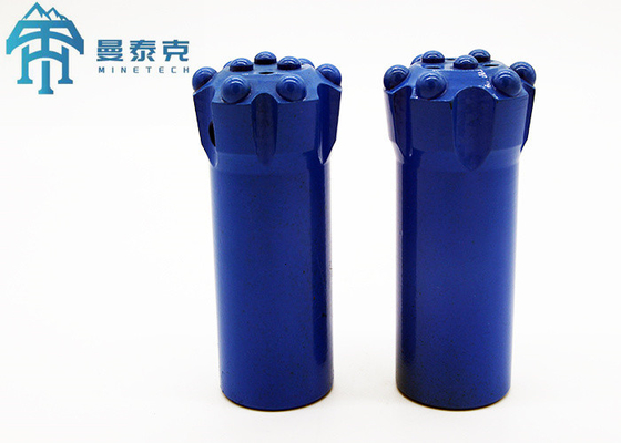 เครื่องมือเจาะหินแบบกระโปรงยาว ดอกเจาะเหมือง ปุ่มเรียว 34มม