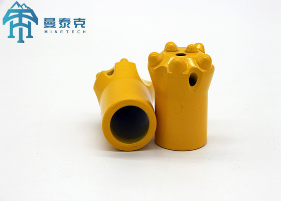 7/11/12 องศา Taper Button Bit เครื่องมือเจาะหิน