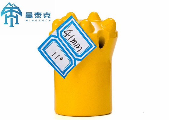 40 มม Tungsten Carbide กระดุมกระดุม Bit สําหรับการเจาะหินแข็ง