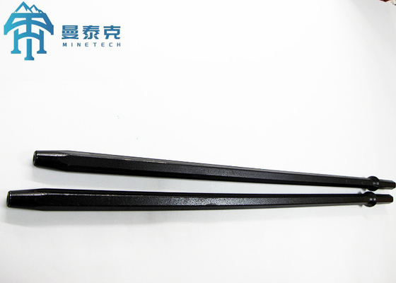 H25 อุปกรณ์เจาะหินแบบกระดูกหิน Hexagonal Drill Rod สําหรับการเหมืองแร่และแร่หิน
