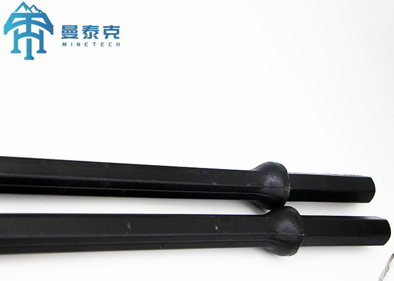 H25 อุปกรณ์เจาะหินแบบกระดูกหิน Hexagonal Drill Rod สําหรับการเหมืองแร่และแร่หิน