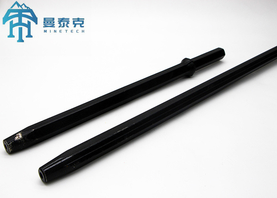 H25 7 องศา Taper Integral Drill Rod เหล็กกล้าแมงกานีสสูง