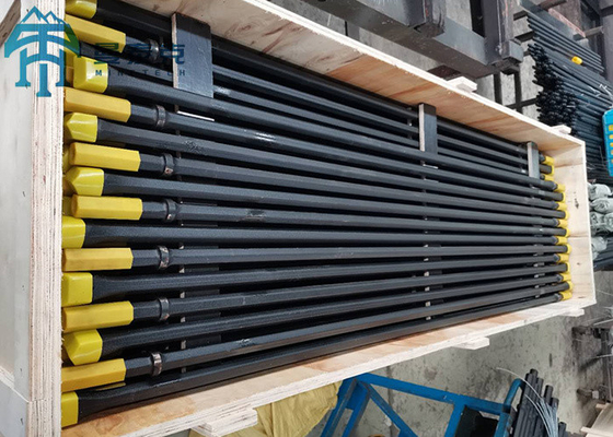 Dia41mm L80cm / L120cm Integral Steel เจาะ Rod การขุดเจาะทางธรณีวิทยา Use