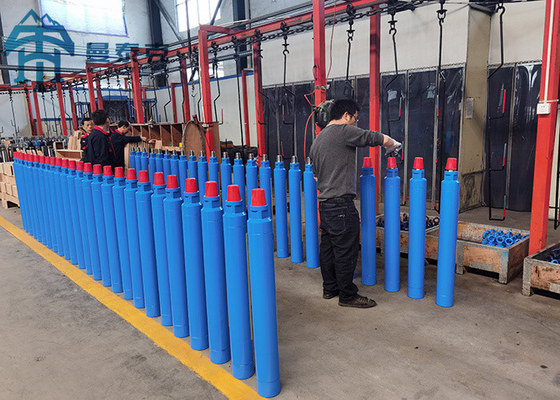 เครื่องเจาะหินแรงดันอากาศต่ำ DTH Hammer TRC90 ความยาว 855mm