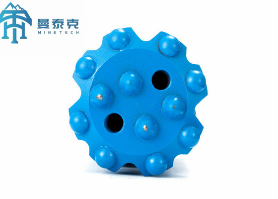 T45 89mm Tungsten Carbide Rock Drilling Bit สําหรับการเจาะหินแข็ง