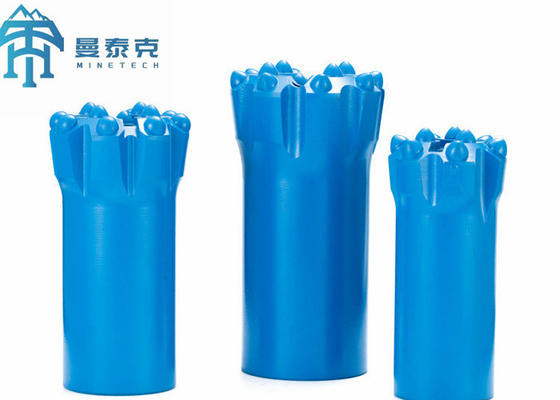 ประเภทของกระสุนและรูปร่างโคนิคแบบ Threaded Drill Bit Button Head สําหรับการเจาะหินหิน
